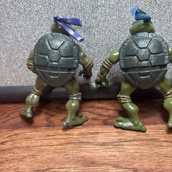 Lot Of 3 Vintage TMNT Figures Original Teenage Mutant Ninja Turtles Figures - Picture 5 of 7